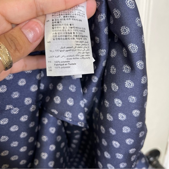 Sandro Malden Printed Smocked Dress - Picture 6 of 13